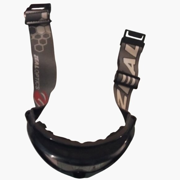 Zeal Optics Goggles Ski Snowboard Red Lens Leopard Lining Adjustable Strap - Picture 6 of 11